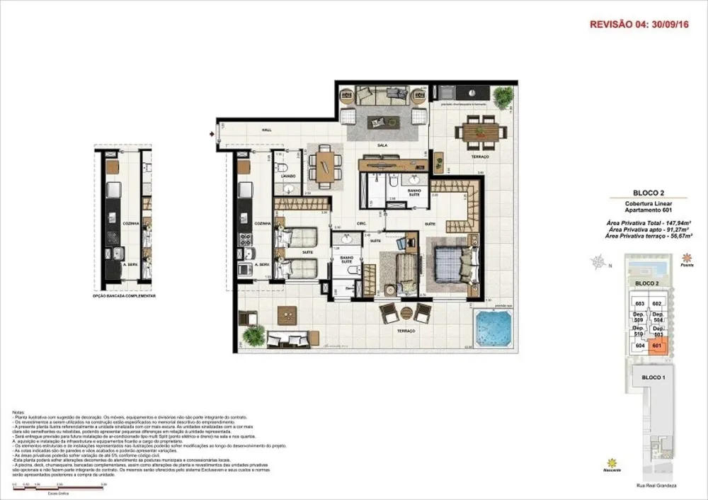 Cobertura, 3 quartos, 148 m² - Foto 42