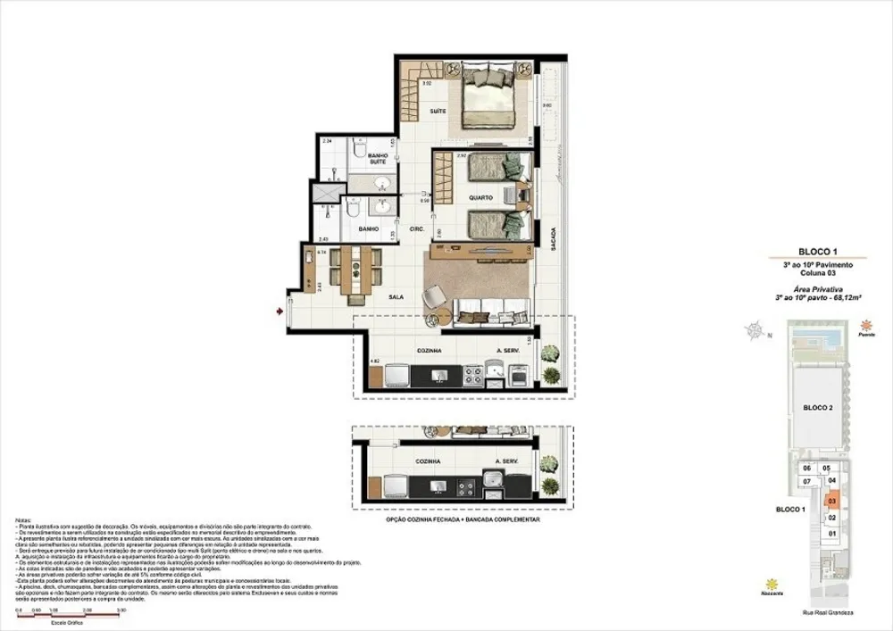Cobertura, 3 quartos, 148 m² - Foto 21