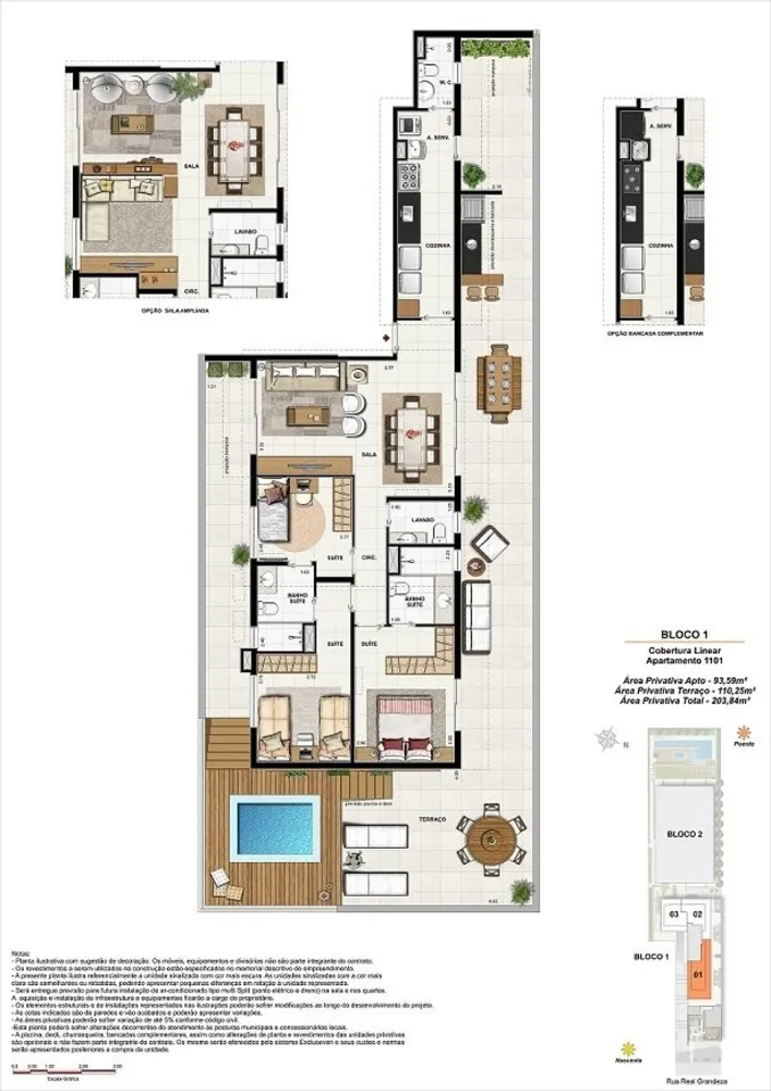 Cobertura, 3 quartos, 148 m² - Foto 34