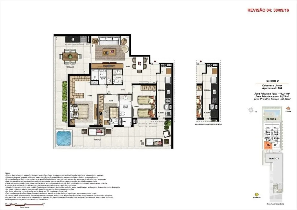 Cobertura, 3 quartos, 148 m² - Foto 44