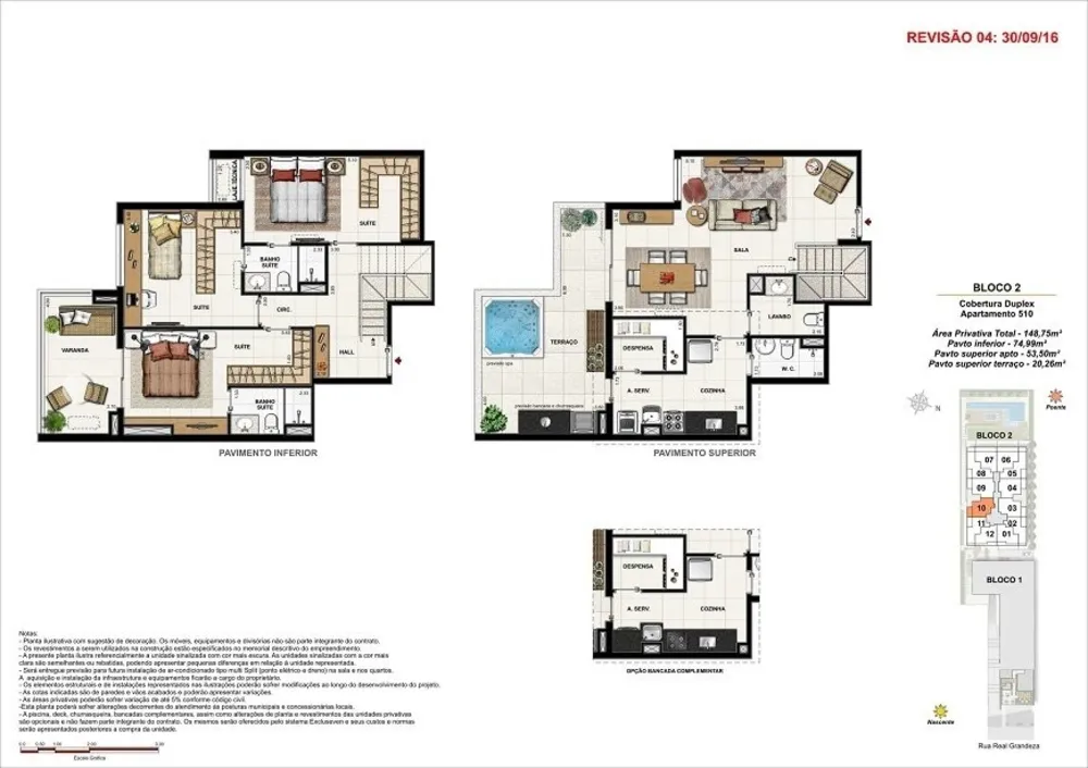 Cobertura, 3 quartos, 148 m² - Foto 40