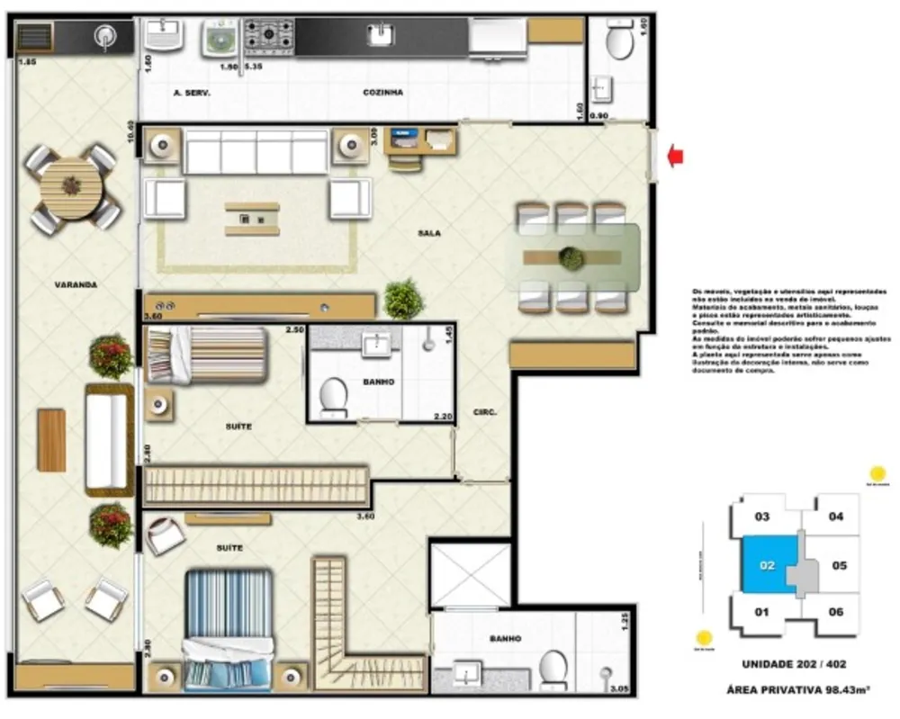 Apartamento, 2 quartos, 81 m² - Foto 21