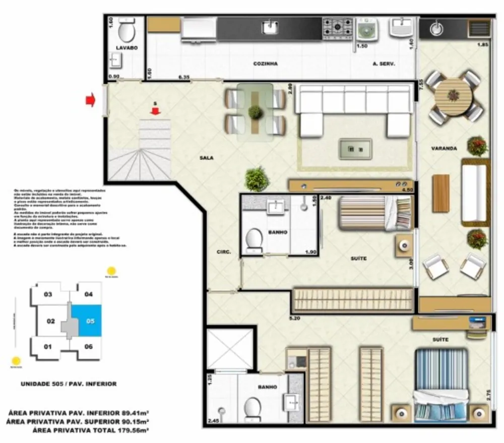 Apartamento, 2 quartos, 81 m² - Foto 32