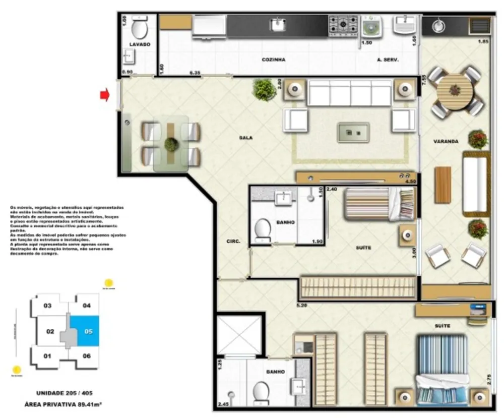 Apartamento, 2 quartos, 81 m² - Foto 19