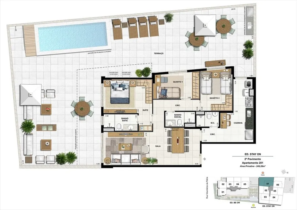 Apartamento, 3 quartos, 112 m² - Foto 51