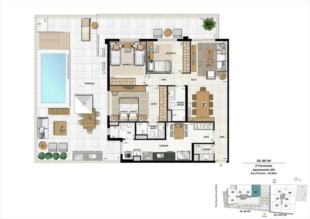 Apartamento, 3 quartos, 112 m² - Foto 49