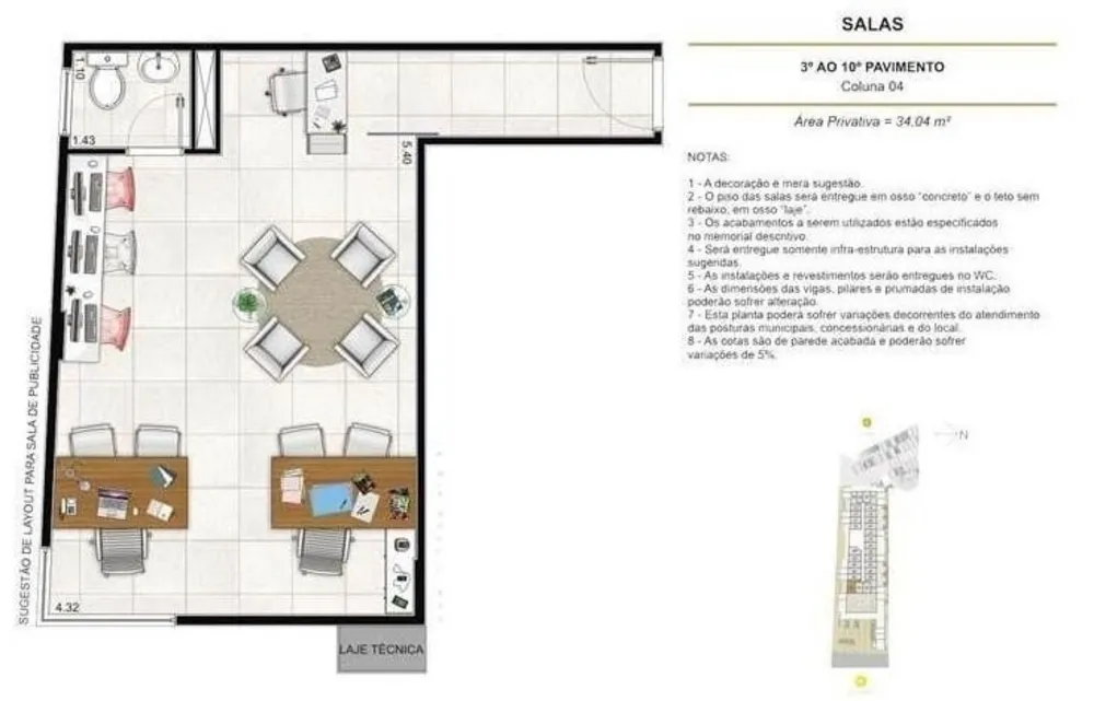Sala-Conjunto, 25 m² - Foto 13