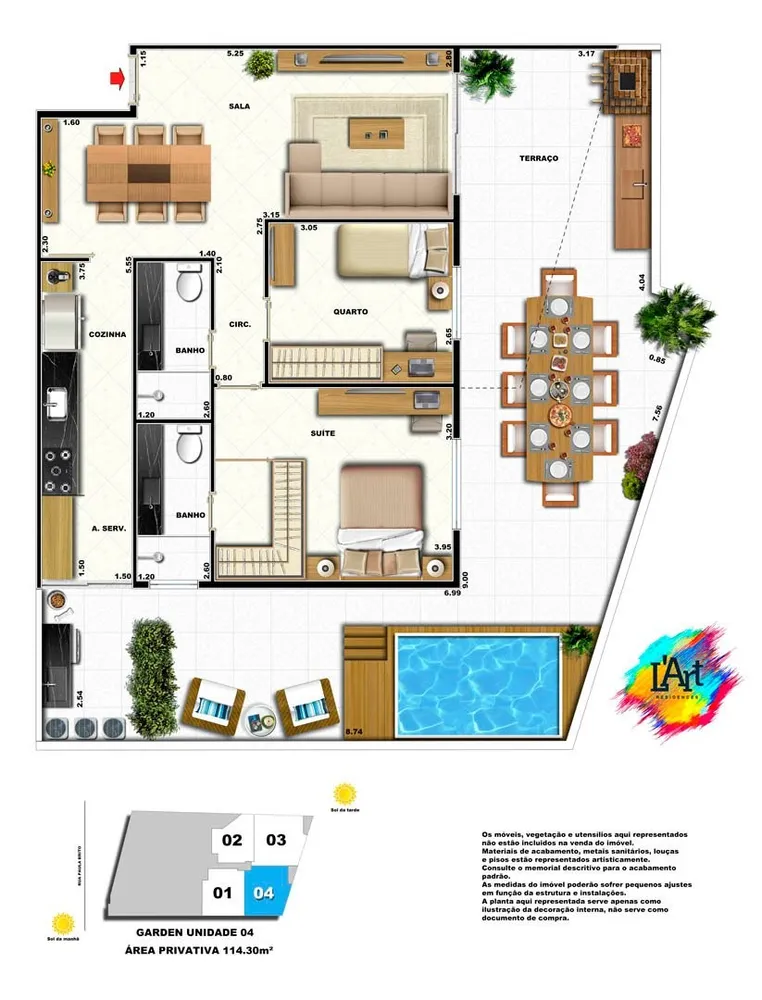 Cobertura, 2 quartos, 140 m² - Foto 25