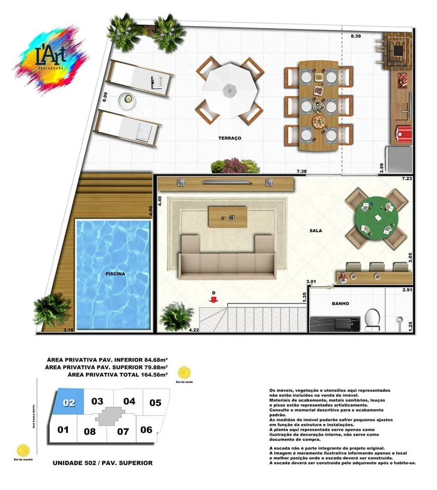 Cobertura, 2 quartos, 140 m² - Foto 40