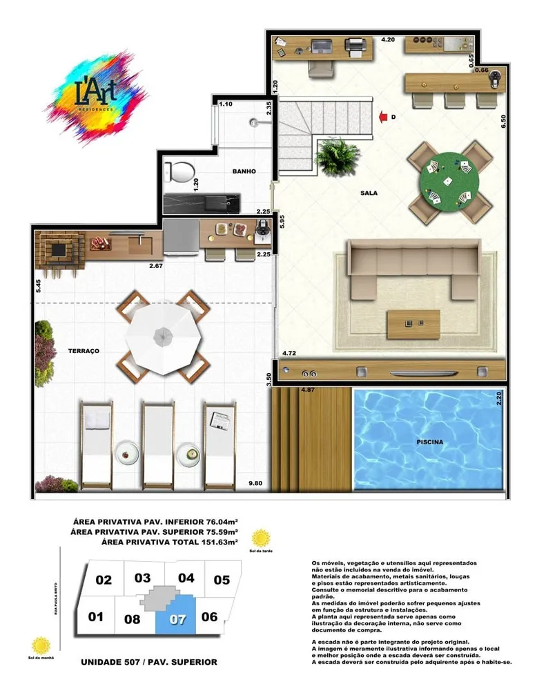 Cobertura, 2 quartos, 140 m² - Foto 36