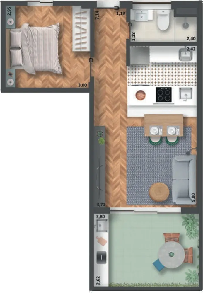 Cobertura, 2 quartos, 90 m² - Foto 18
