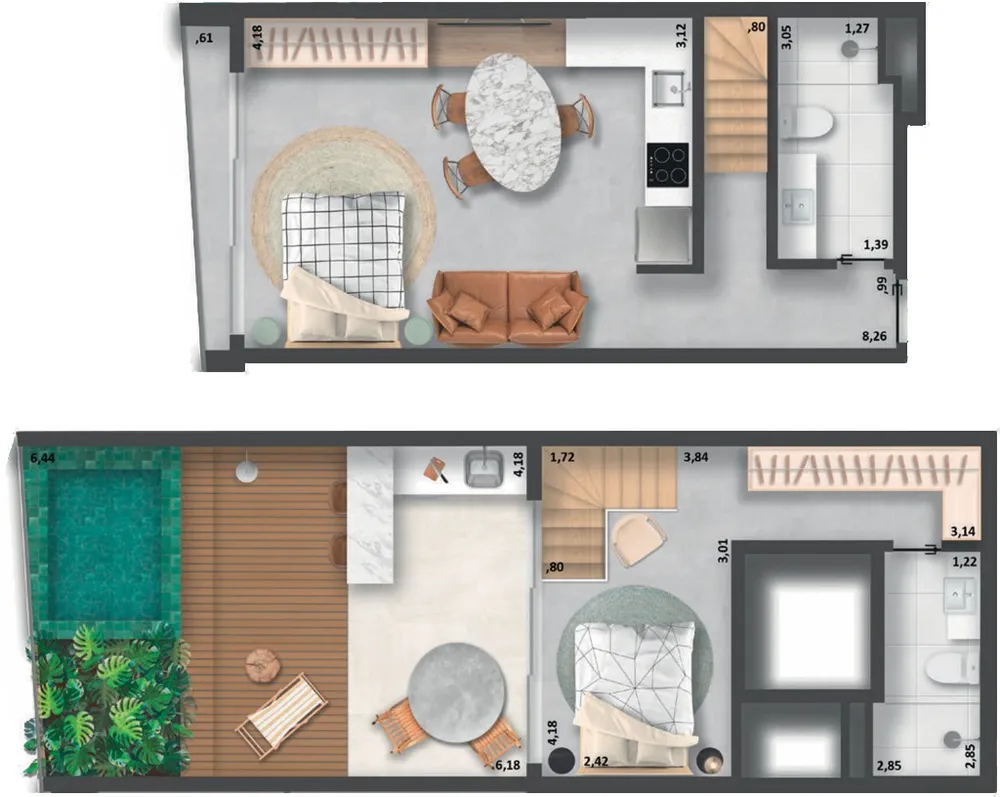 Cobertura, 2 quartos, 90 m² - Foto 25