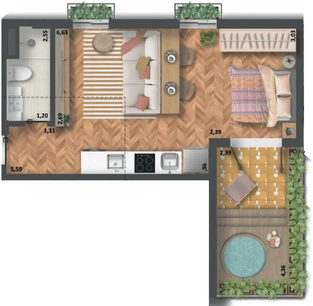 Cobertura, 2 quartos, 90 m² - Foto 24