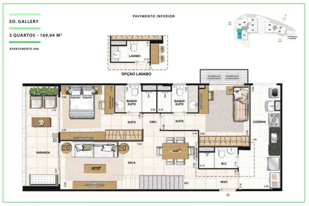 Cobertura, 4 quartos, 219 m² - Foto 35