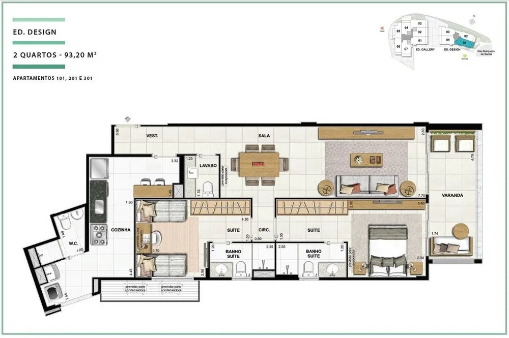 Cobertura, 4 quartos, 219 m² - Foto 21