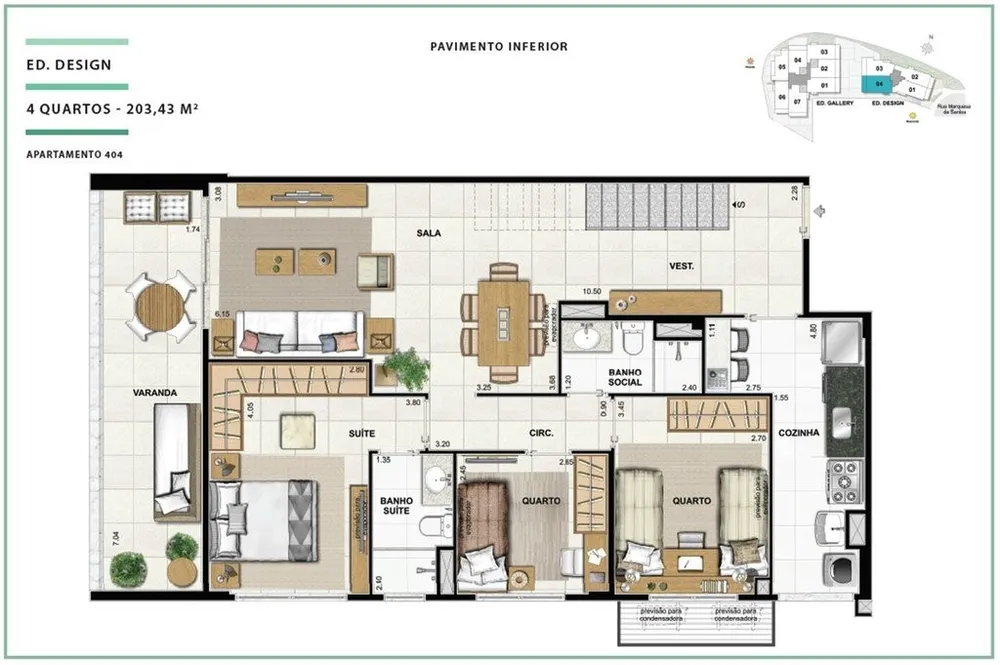 Cobertura, 4 quartos, 219 m² - Foto 18