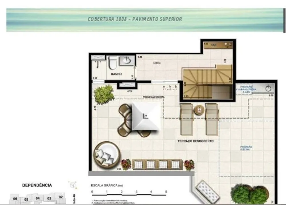 Cobertura, 3 quartos, 162 m² - Foto 8
