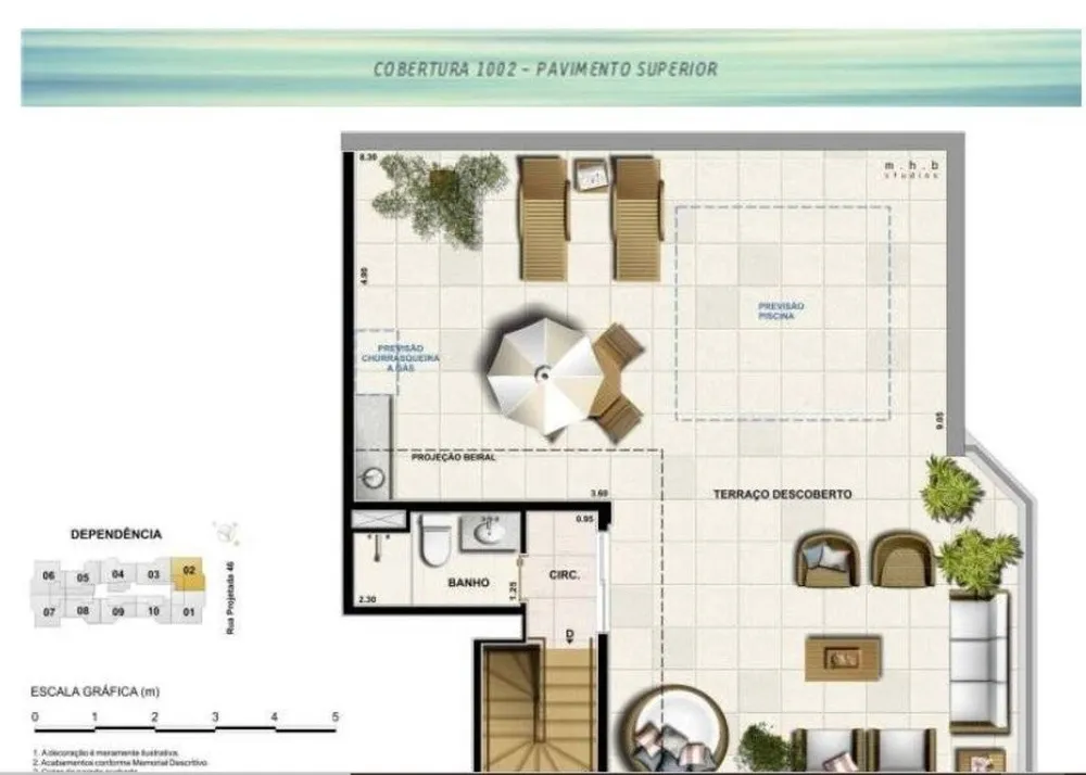 Cobertura, 3 quartos, 162 m² - Foto 30