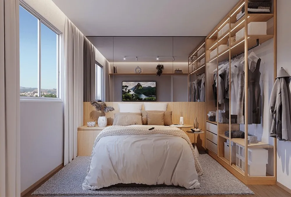 Apartamento, 2 quartos, 43 m² - Foto 2