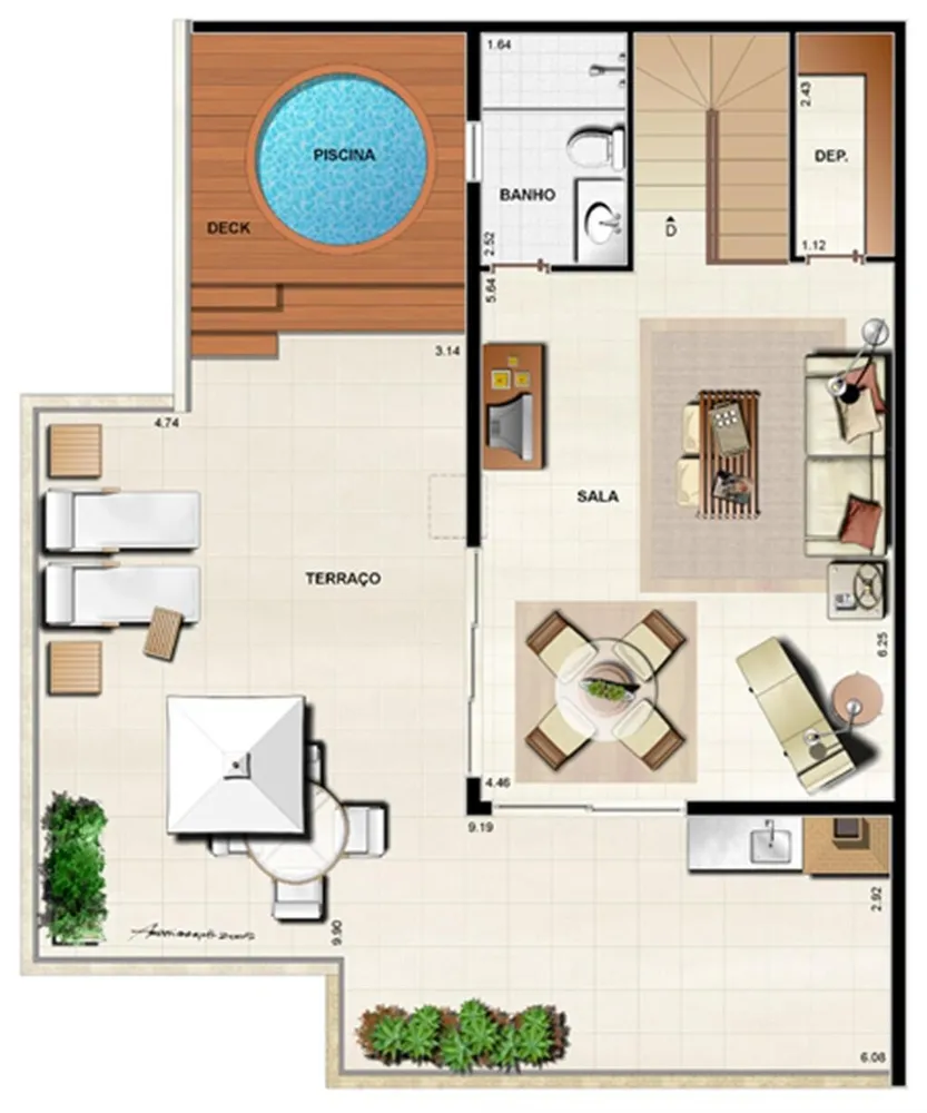 Apartamento, 2 quartos, 82 m² - Foto 35