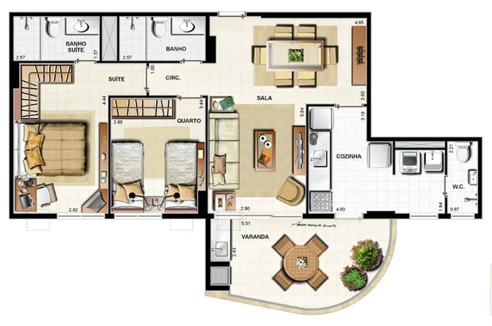 Apartamento, 2 quartos, 82 m² - Foto 27