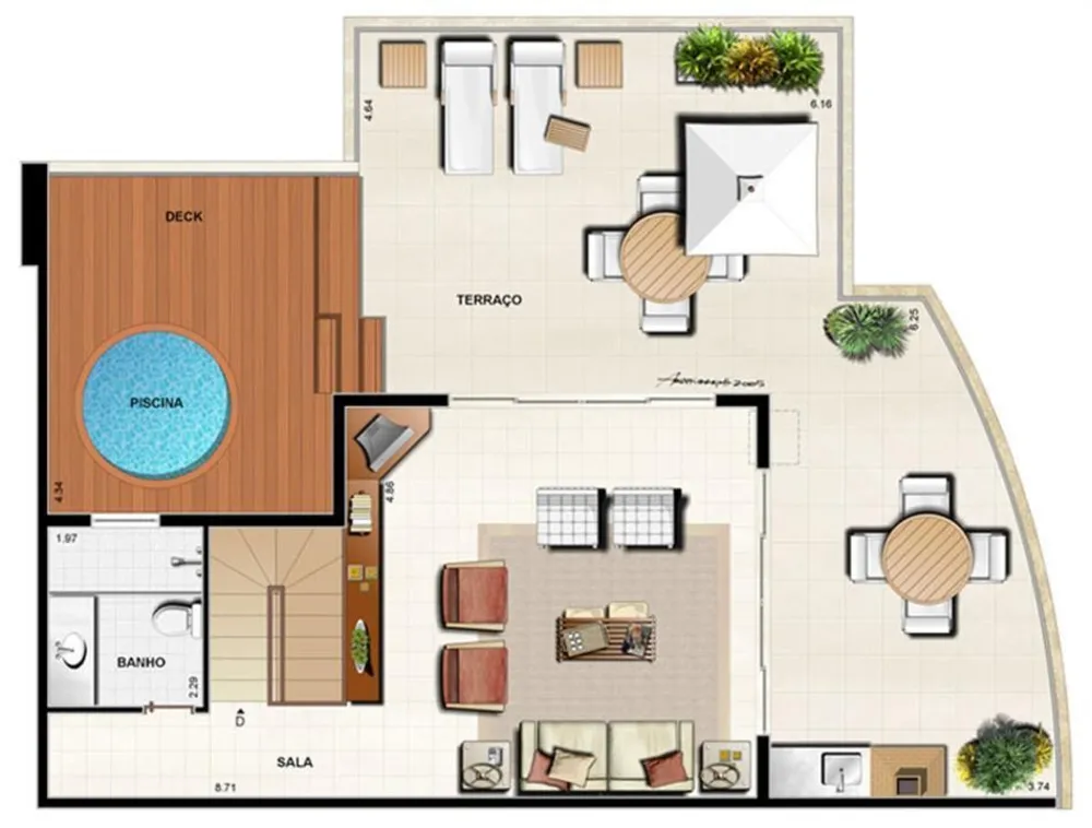 Apartamento, 2 quartos, 82 m² - Foto 46