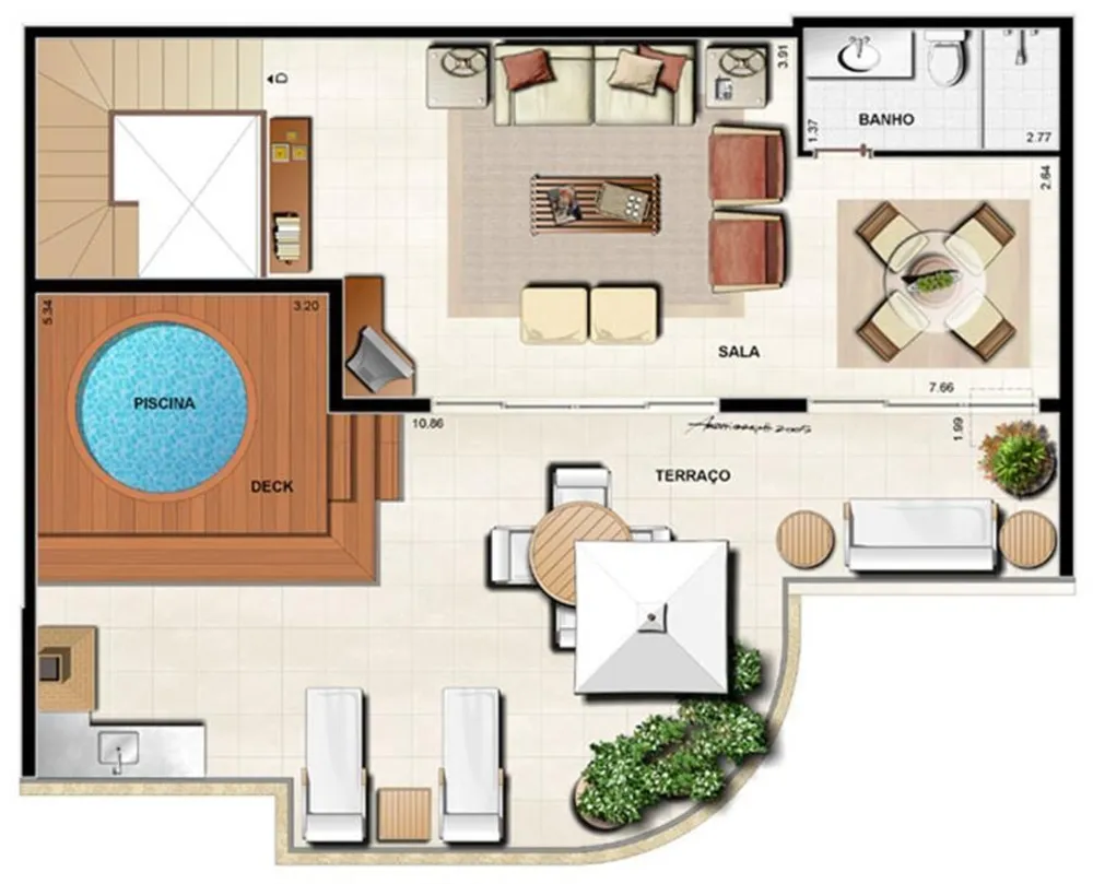 Apartamento, 2 quartos, 82 m² - Foto 33