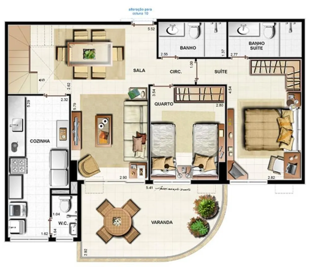Apartamento, 2 quartos, 82 m² - Foto 32