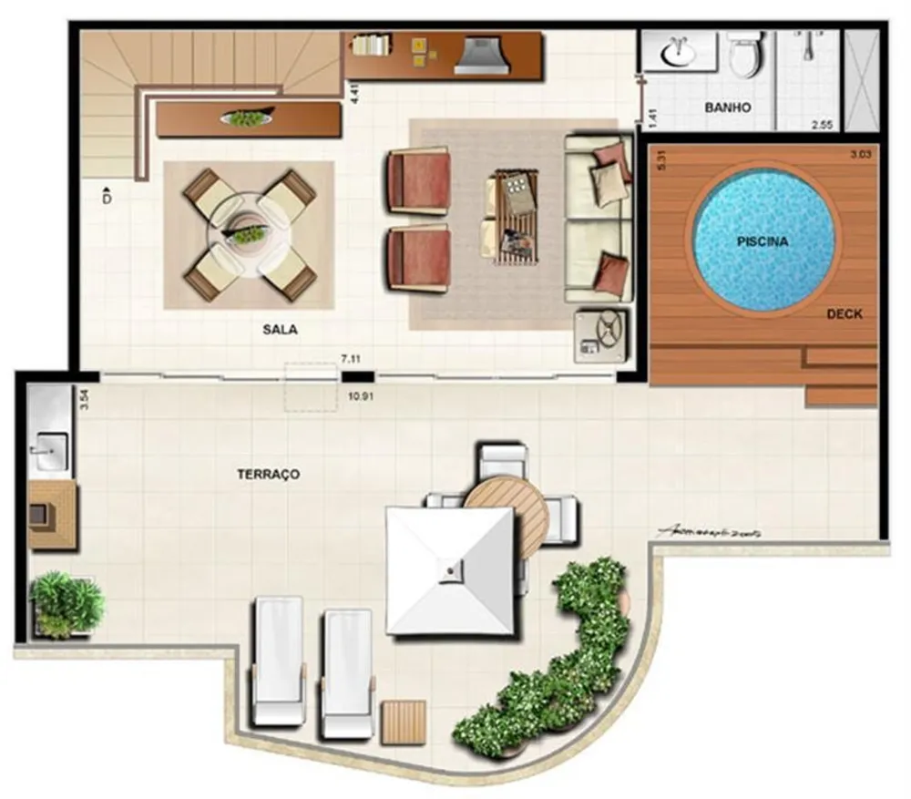 Apartamento, 2 quartos, 82 m² - Foto 37