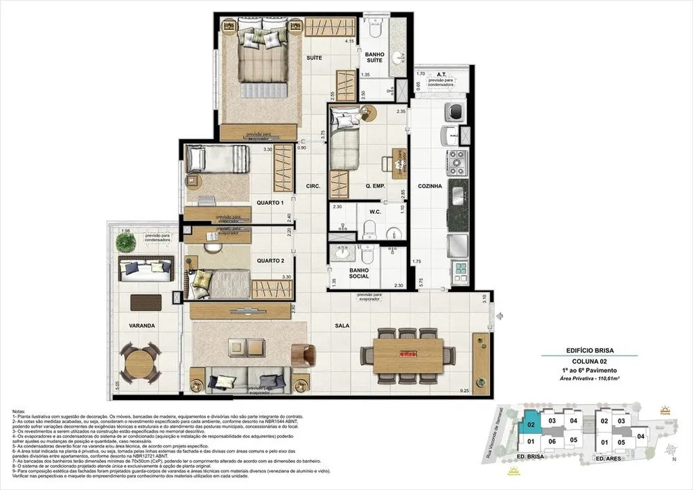 Apartamento, 3 quartos, 110 m² - Foto 41