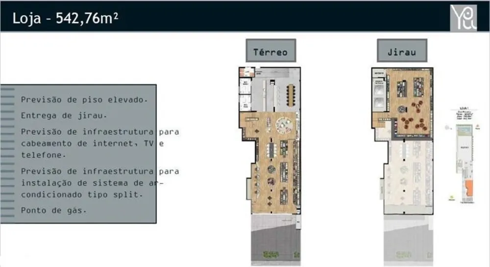 Loja-Salão, 542 m² - Foto 3