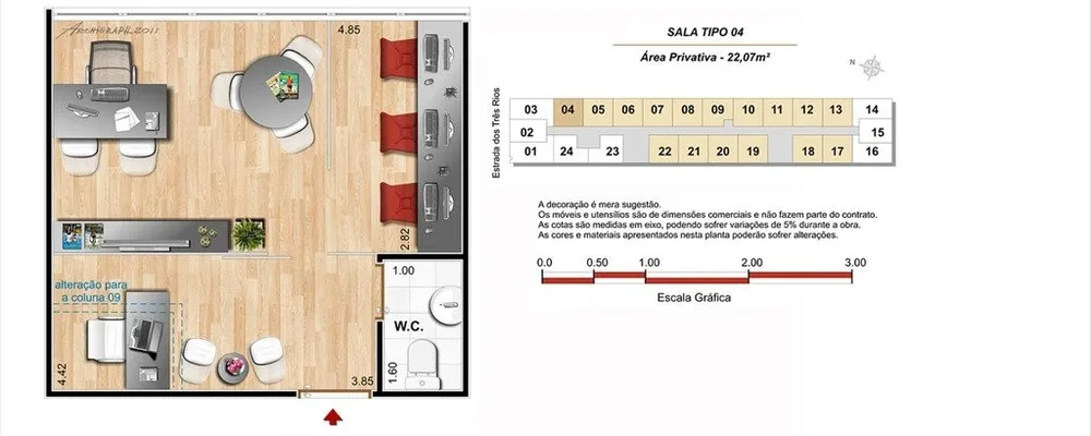 Sala-Conjunto, 22 m² - Foto 8