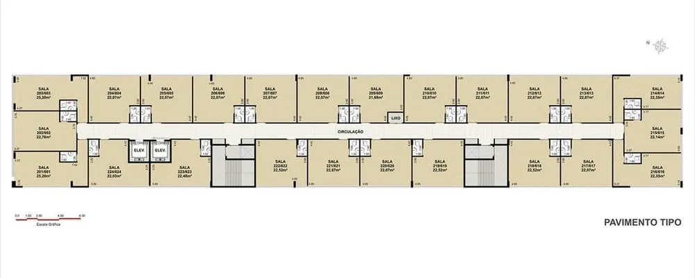 Sala-Conjunto, 22 m² - Foto 6