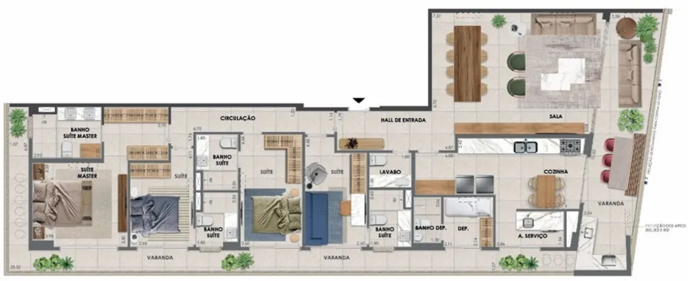 Apartamento, 4 quartos, 214 m² - Foto 15
