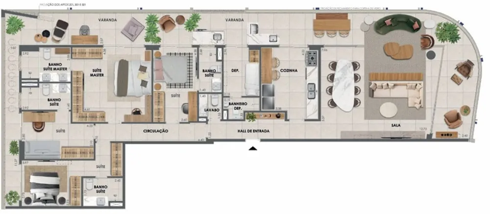 Apartamento, 4 quartos, 214 m² - Foto 14