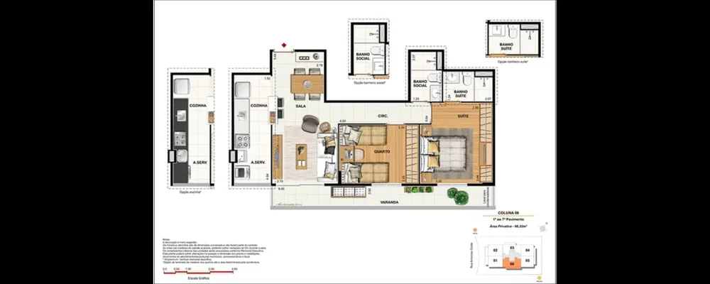 Apartamento, 2 quartos, 67 m² - Foto 17