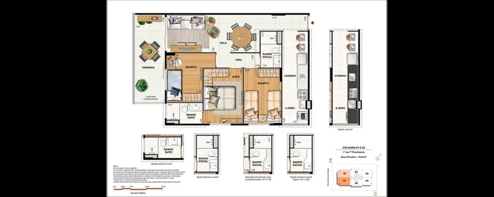 Apartamento, 2 quartos, 67 m² - Foto 19