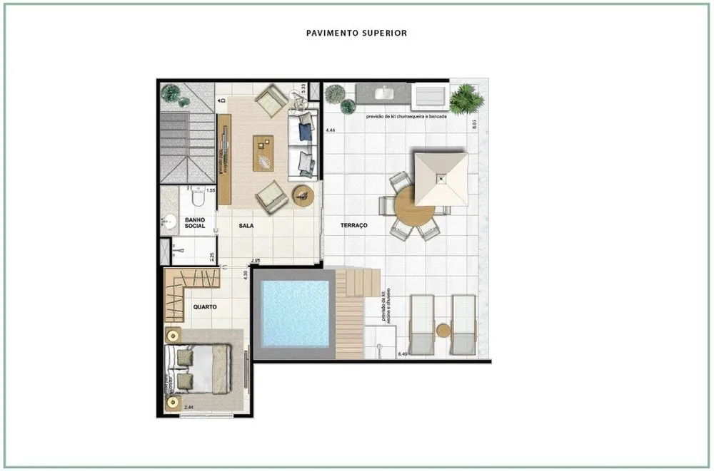 Cobertura, 4 quartos, 199 m² - Foto 38