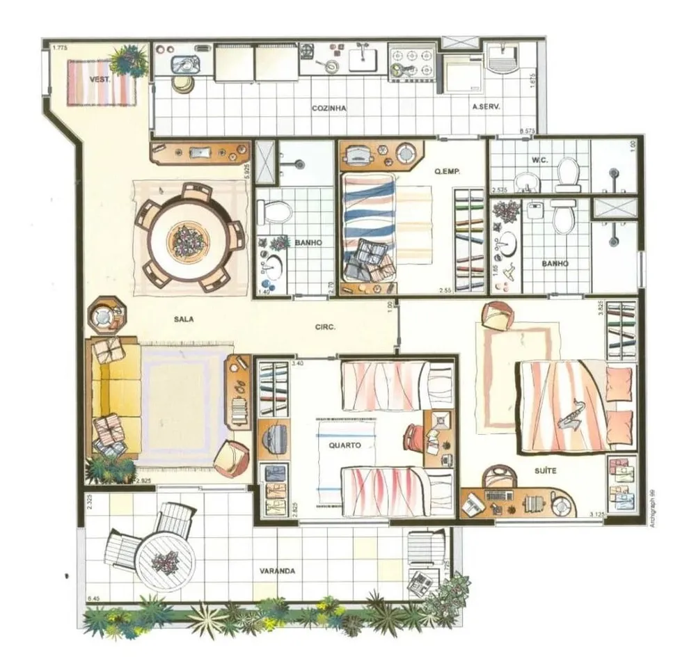 Apartamento, 2 quartos, 89 m² - Foto 19
