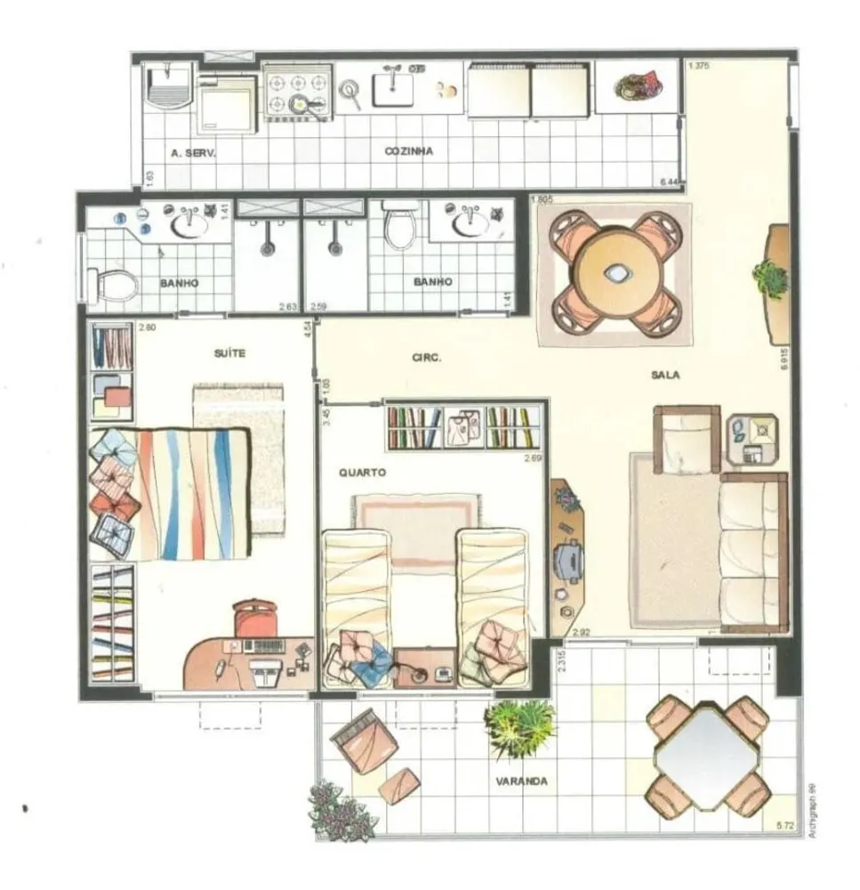 Apartamento, 2 quartos, 89 m² - Foto 17