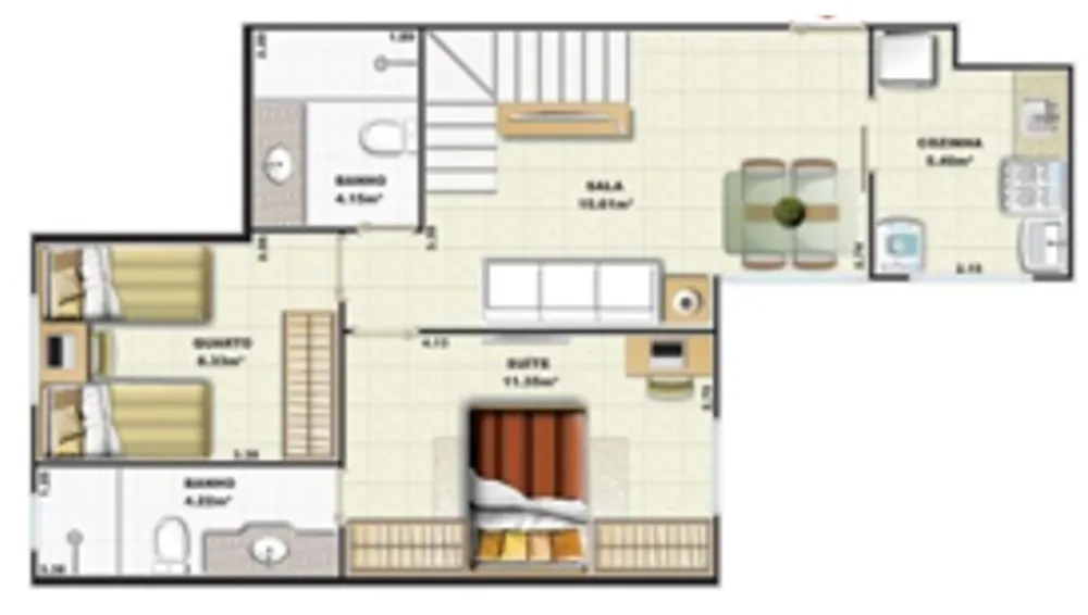 Apartamento, 2 quartos, 64 m² - Foto 30