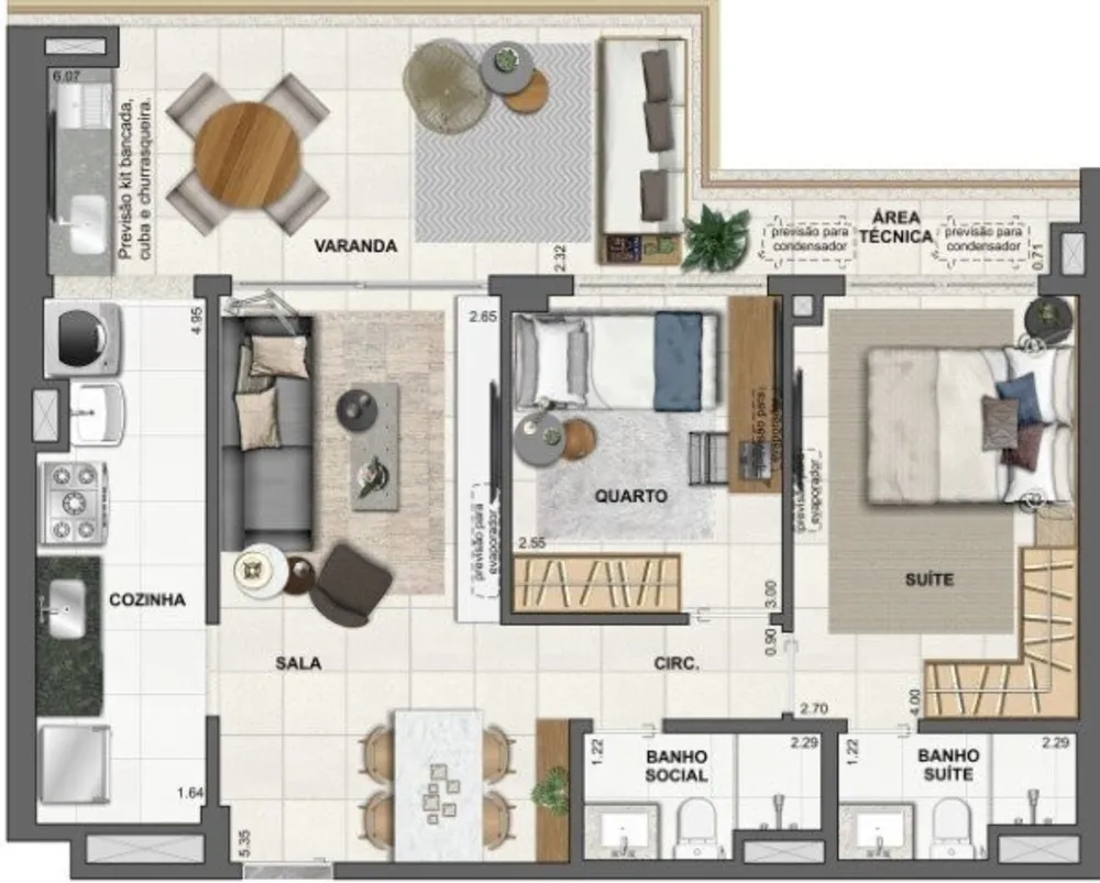 Apartamento, 4 quartos, 200 m² - Foto 51