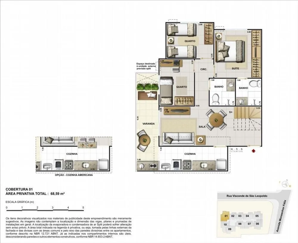 Apartamento, 1 quarto, 41 m² - Foto 28