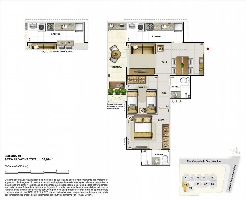 Apartamento, 1 quarto, 41 m² - Foto 24