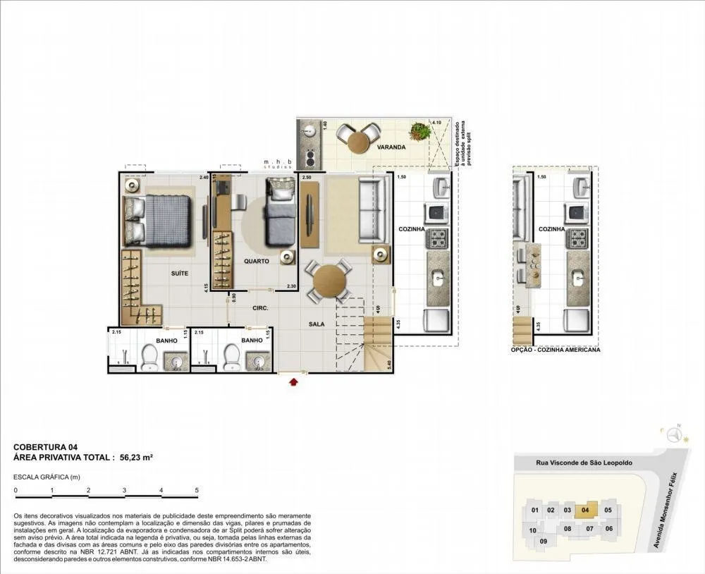 Apartamento, 1 quarto, 41 m² - Foto 20