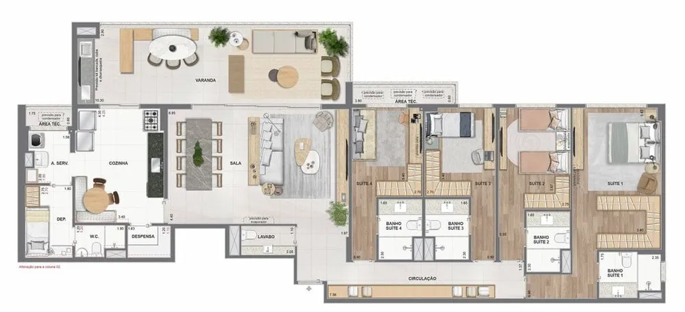 Apartamento, 3 quartos, 153 m² - Foto 58