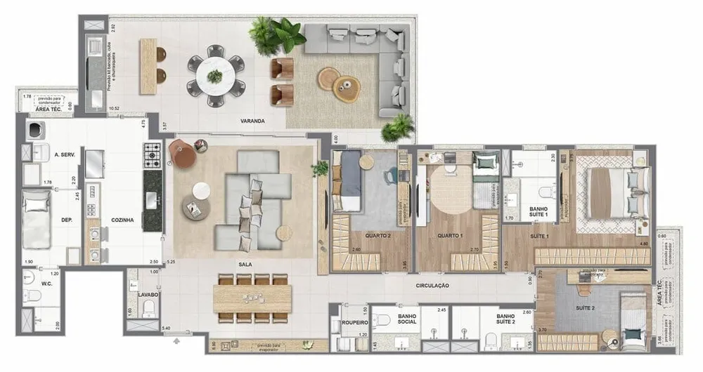 Apartamento, 3 quartos, 153 m² - Foto 57