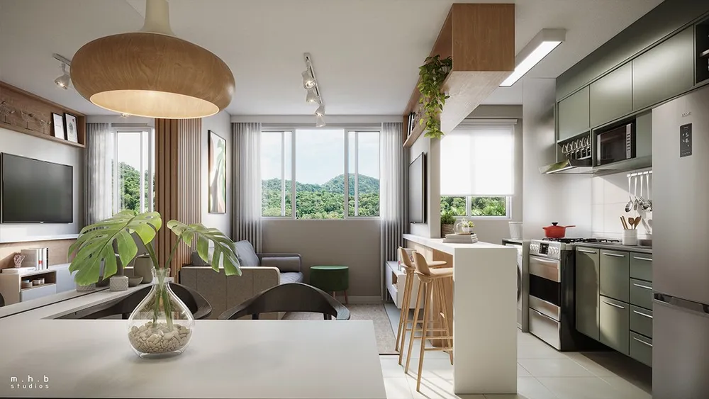 Apartamento, 1 quarto, 43 m² - Foto 3