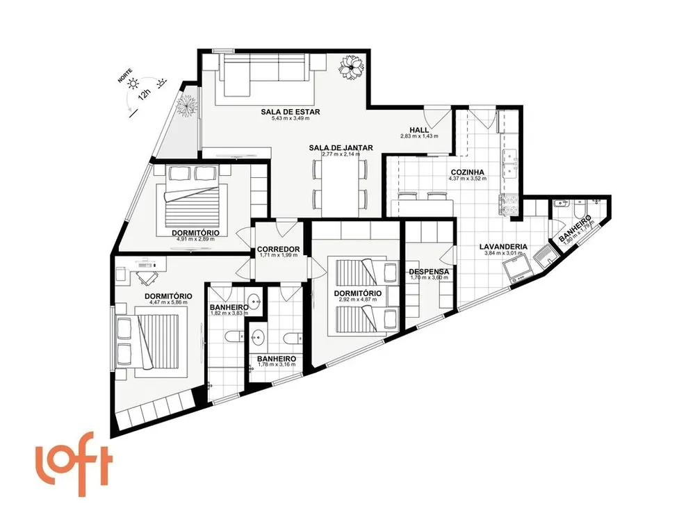 Apartamento, 3 quartos, 135 m² - Foto 42
