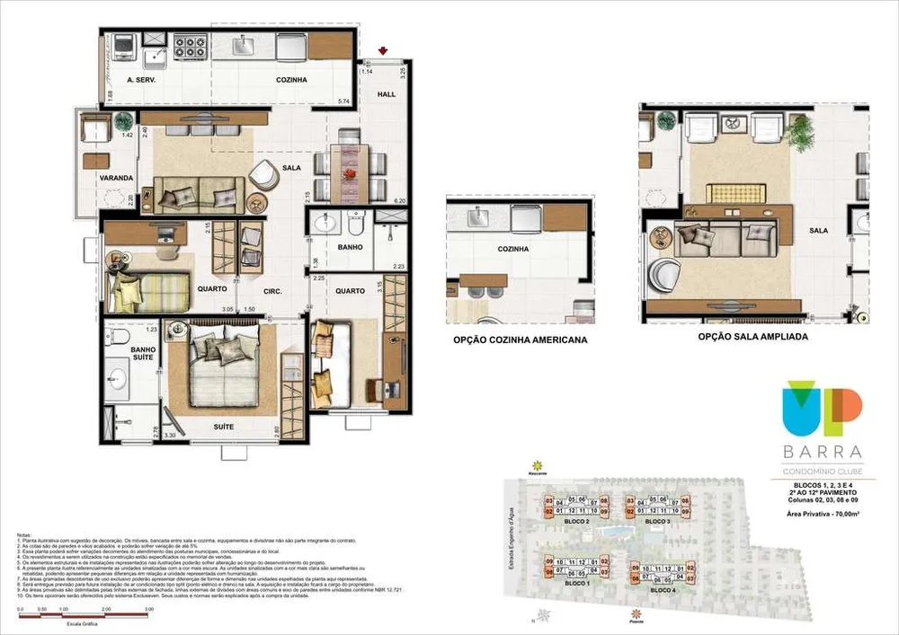 Apartamento, 3 quartos, 70 m² - Foto 31
